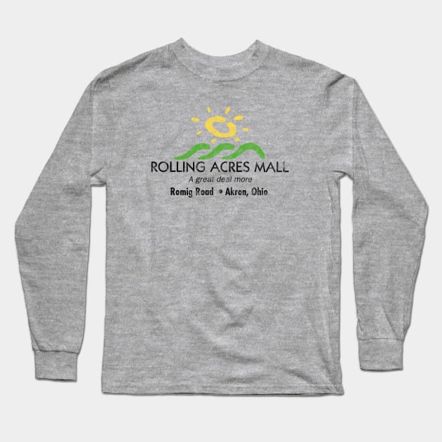 Rolling Acres Mall - Romig Road, Akron, Ohio Long Sleeve T-Shirt by Turboglyde